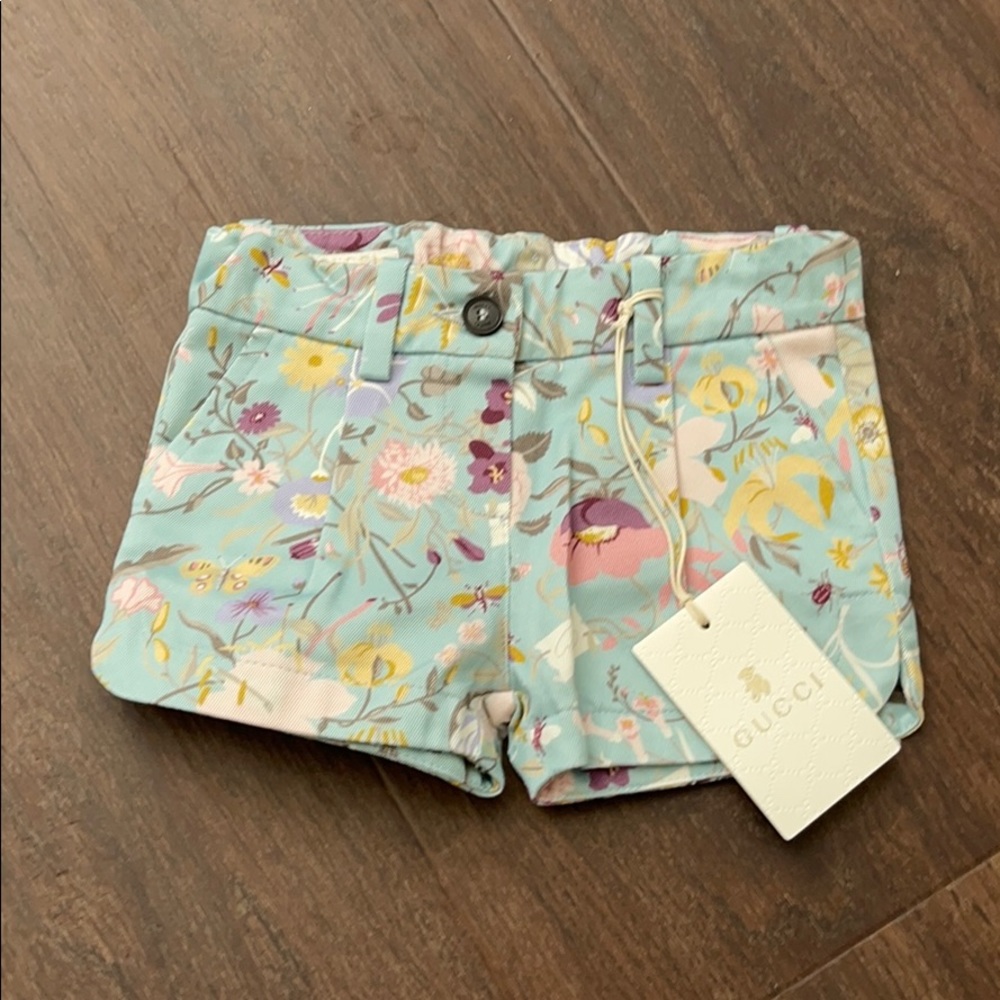 Gucci Baby Floral Shorts